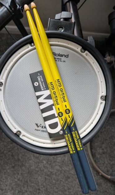 MTD Drumsticks 5b (Yellow-Black)