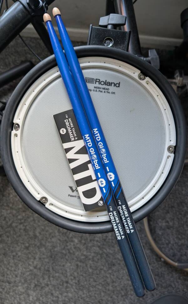 MTD Drumsticks 5a (Dark Blue-Black)
