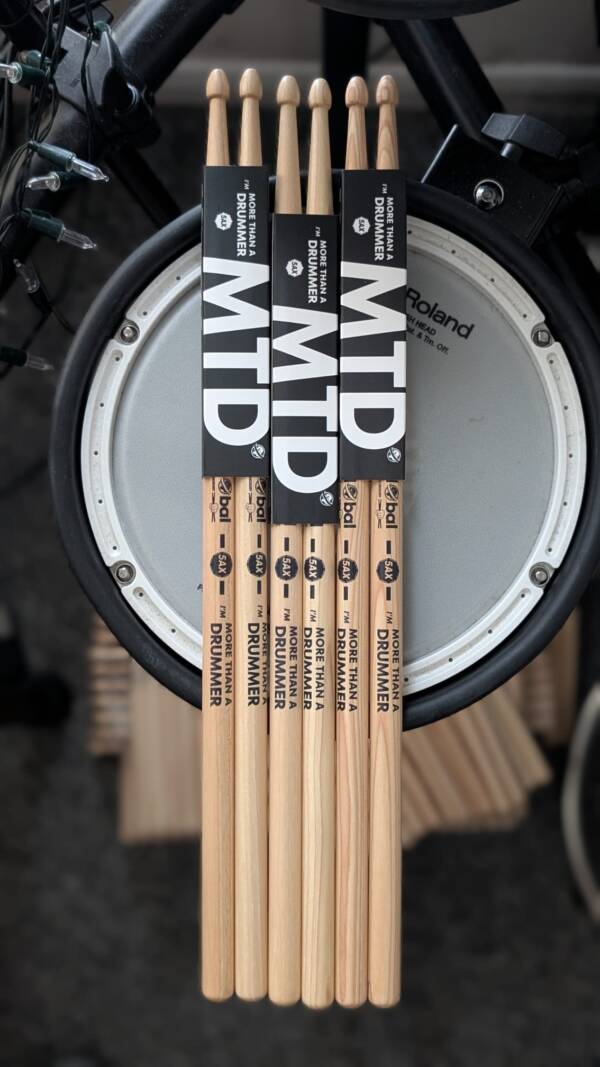 Get 3 Pairs of MTD 5AX (First Class Grade Hickory)