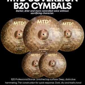 MTD Sovereign Series (Pro B20 Cymbals)