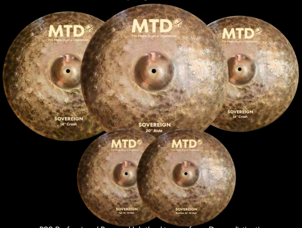 MTD Sovereign Series (4pcs Set - Pro B20 Cymbals)