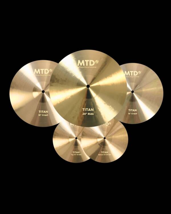 MTD Titan Series (4pcs Set - Pro B20 Cymbals)