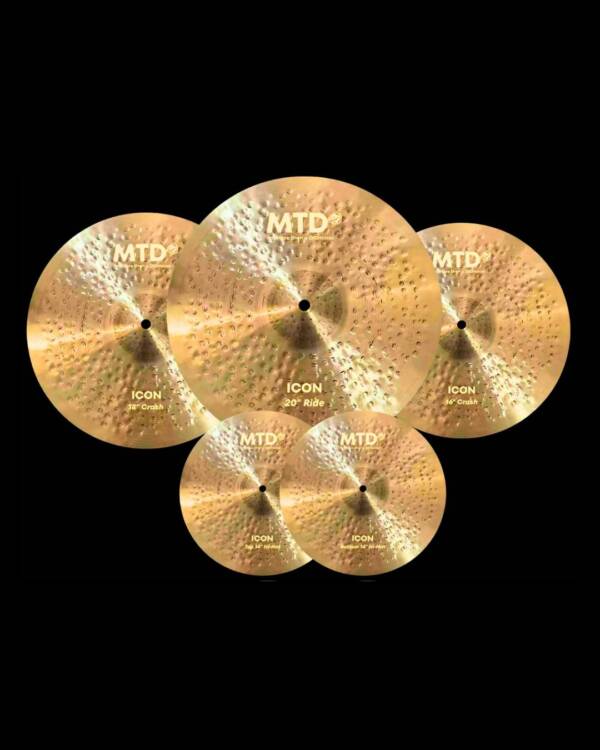 MTD Icon Series (4pcs Set - Pro B20 Cymbals)